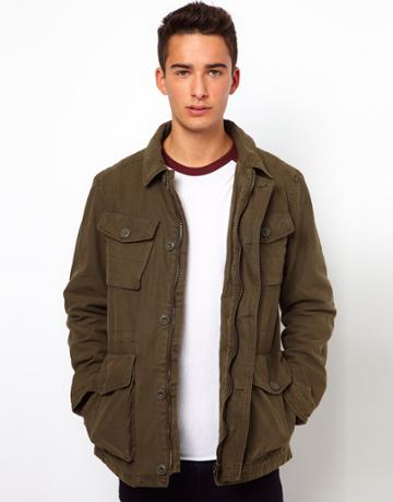 Dockers Coat Military Field