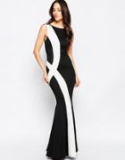 Jessica Wright Rachel Monochrome Maxi Dress