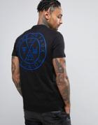Friend Or Faux Avalon Back Print T-shirt - Black