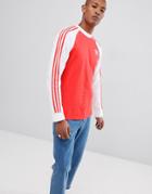 Adidas Originals Long Sleeve Top In Red Dh5796 - Red