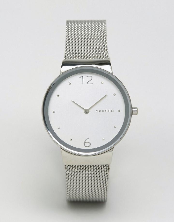 Skagen Silver Freja Watch Skw2380 - Silver