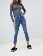 Bethnals Clementine Cropped Bootcut Jeans - Blue