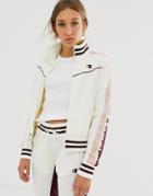 Champion Retro Tracksuit Jacket With Side Stripes