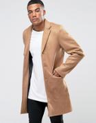 Nicce London Overcoat - Tan