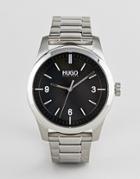 Hugo 1530016 Create Bracelet Strap Watch In Silver