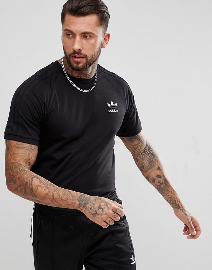 Adidas Originals Adicolor California T-shirt In Black Cw1202 - Black