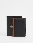 Barneys Original Leather Card Holder - Black