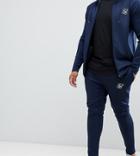 Siksilk Joggers In Navy Exclusive To Asos - Navy