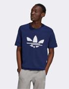 Adidas Originals Adicolor Bold T-shirt In Navy