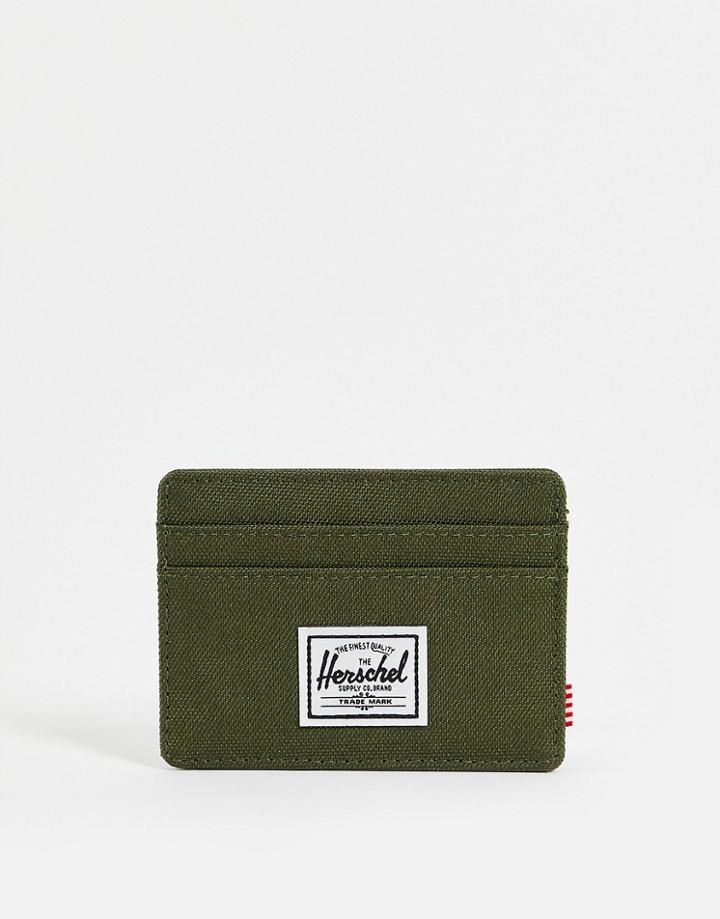 Herschel Supply Co. Charlie Cardholder In Ivy Green
