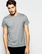 Adpt Tri Marl T-shirt With Pocket - Gray