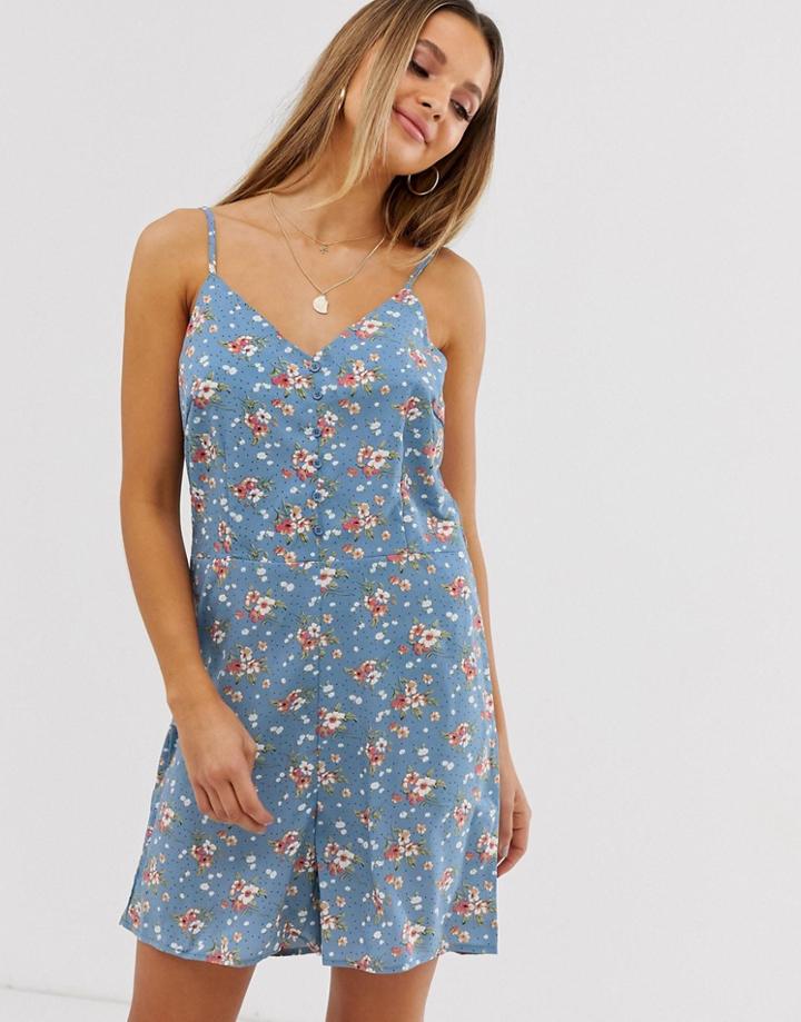 Vila Floral Romper - Multi