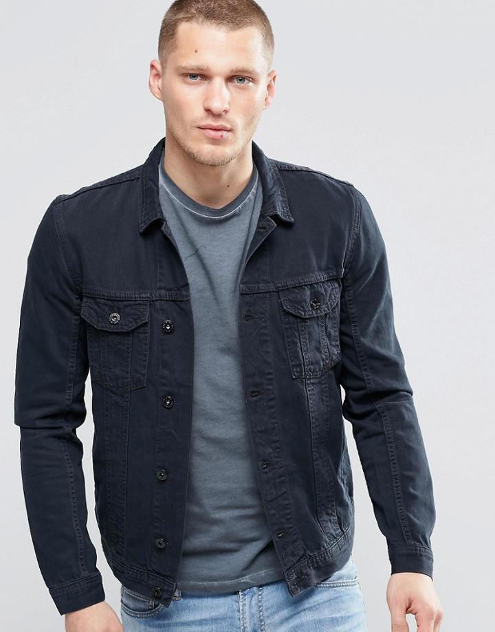 Religion Black Denim Jacket - Black