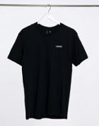Good For Nothing Essentials T-shirt With Rubber Logo In Black