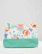 Cath Kidston Part Coated Beach Pouch - Padstow Rose - Padstow Rose