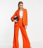 Annorlunda Suit Blazer In Orange - Part Of A Set