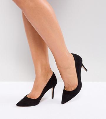 Dune Wide Fit Aurrora Pumps - Black