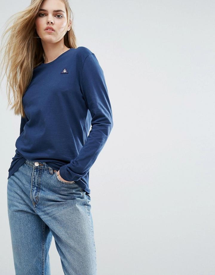 Le Coq Sportif Boyfriend Sweatshirt With Embroidered Logo - Multi