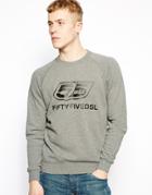 55dsl Logo Sweatshirt - Gray