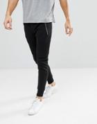 Threadbare Basic Slim Fit Jogger - Black