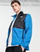 The North Face Synthetic Insulated Fleece Jacket In Blue