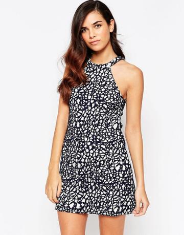 Amy Childs Claudia Lace Shift Dress - Black