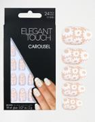 Elegant Touch Limited Edition Short Oval False Nail - Carousel - Carousel