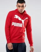Puma Archive Logo Hoodie In Red 57151707 - Red