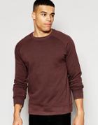 Asos Sweatshirt In Purple - Purple