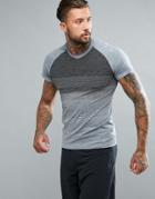 Saucony Running Runlife Seamless T-shirt In Gray Sam800028-fshbk - Gray