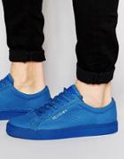Religion Leather Croc Sneakers - Blue