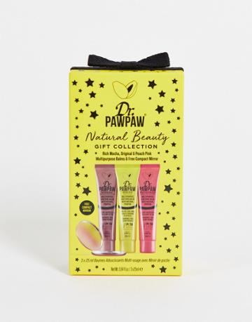 Dr Paw Paw Natural Beauty Lip Balm Trio Gift-no Color