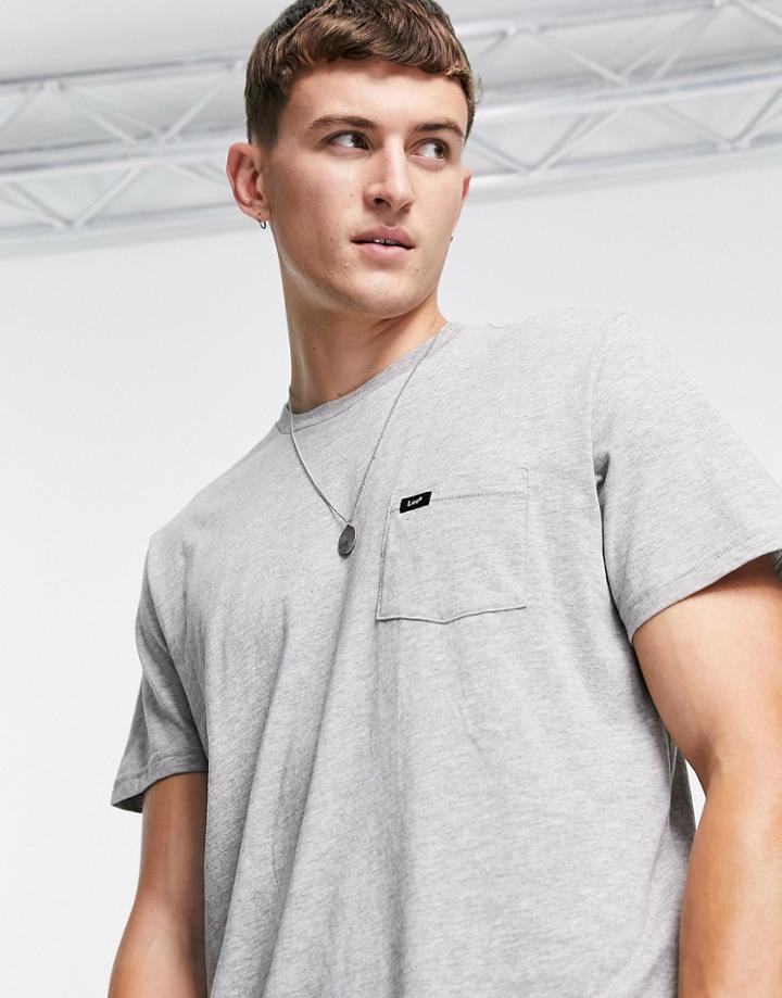 Lee Pocket T-shirt-grey