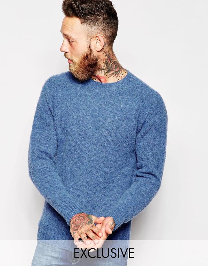 Ymc Sweater In Lambswool Exclusive - Blueprint 27