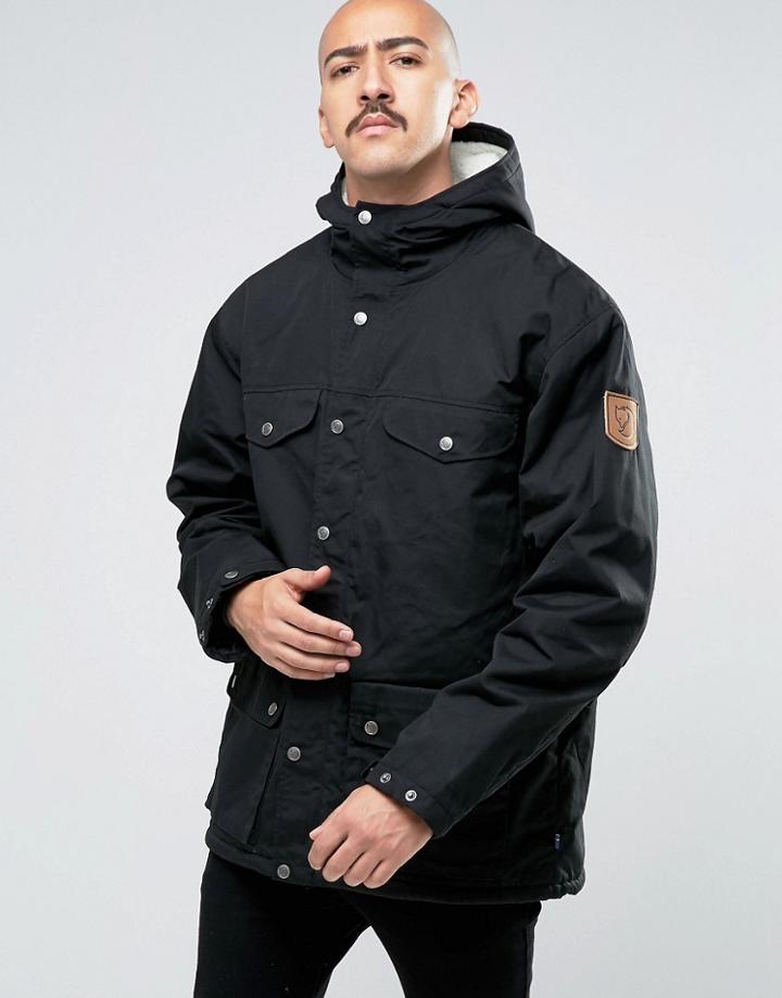 Fjallraven Greenland Winter Jacket In Black - Black
