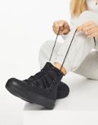 London Rebel Snow Boots In Black