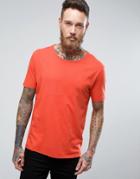 Nudie Jeans Co Ove Patched T-shirt - Red