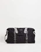 Consigned Taped Holdall In Black