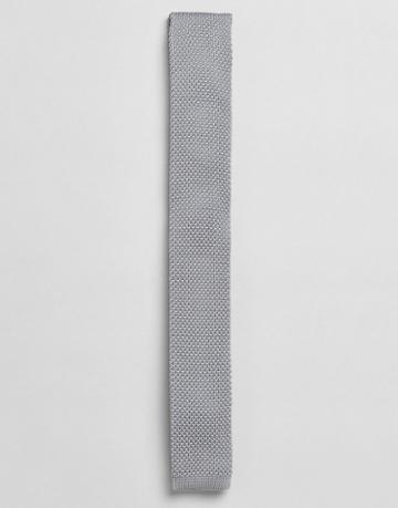 Gianni Feraud Knitted Tie - Gray