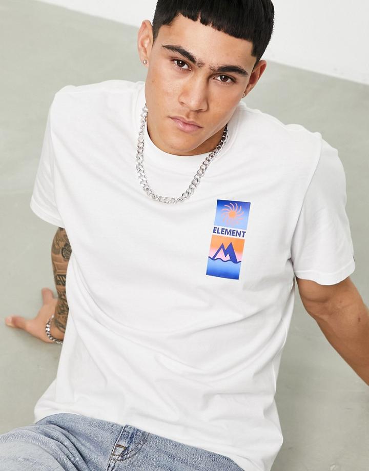 Element Aquazen T-shirt In White