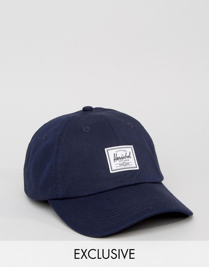 Herschel Baseball Cap Exclusive To Asos Navy - Navy