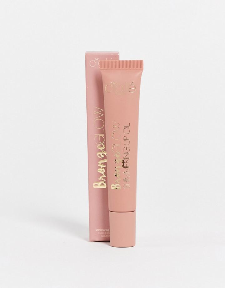 Ciate London Bronze Glow Shimmering Lip Oil - Bronze-clear