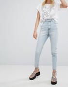 Cheap Monday High Waist Slim Fit Jean - Blue
