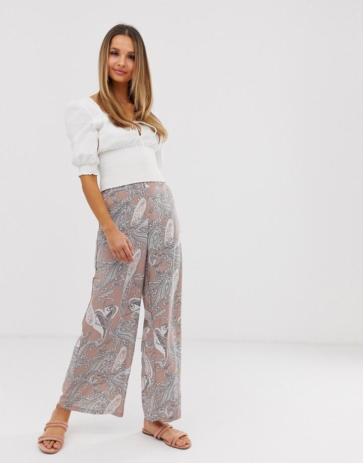 Vila Paisley Pants-multi