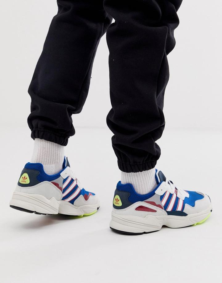 Adidas Originals Yung-96 Sneakers In Blue - Blue