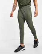 Asos 4505 Icon Super Skinny Training Sweatpants With Quick Dry-green