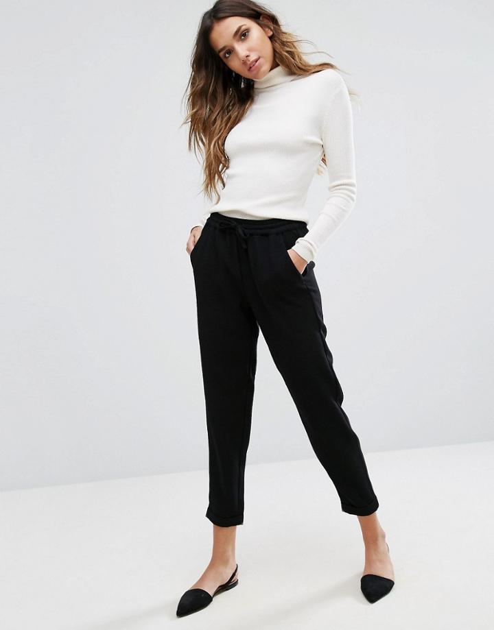 Only Relaxed Tailored Pants - Black