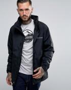 Columbia Mission Air Jacket Hooded Waterproof Detatchable Fleece Liner - Black