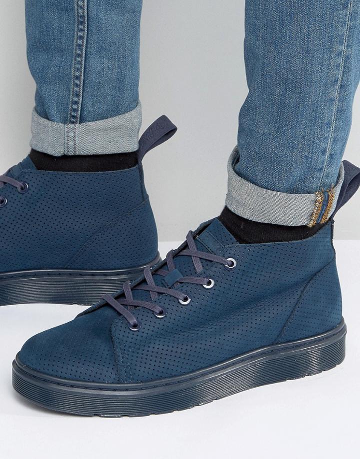 Dr Martens Baynes Perforated Chukka Sneakers - Navy