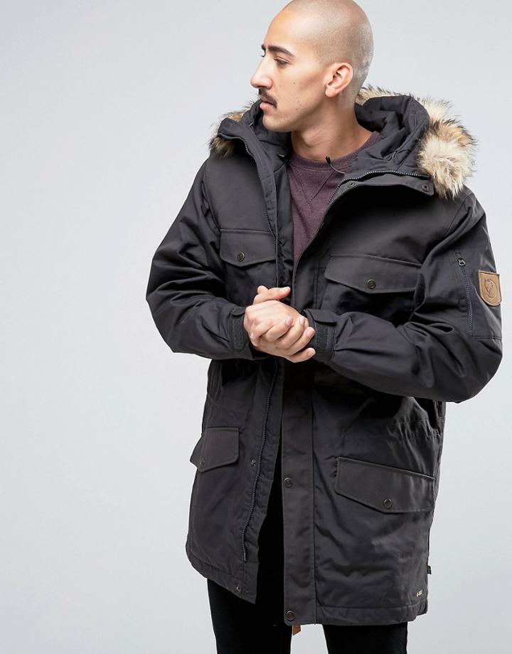Fjallraven Singi Winter Jacket In Gray - Gray